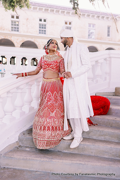 Kashmira & Paul’s Joyful Wedding Close-Up Shot