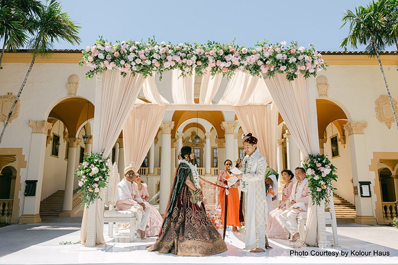 Navya and Eddy's Fusion Wedding Celebration