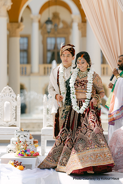 Wedding Ceremony at Biltmore Courtyard