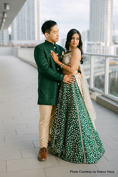 Navya and Eddy's Fusion Wedding Celebration