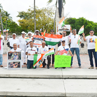 Hindu Americans Rally for Justice in Miami After Pahalgam Terror Attack By Raj Shah
