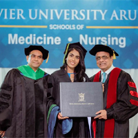 Dr Muskan Dubey Tops Xavier University Graduation Class Muskan Dubey