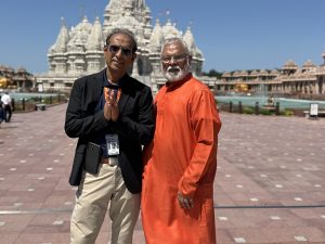 IMG_3858 BAPS Sevak Ashokbhai with Raj Shah
