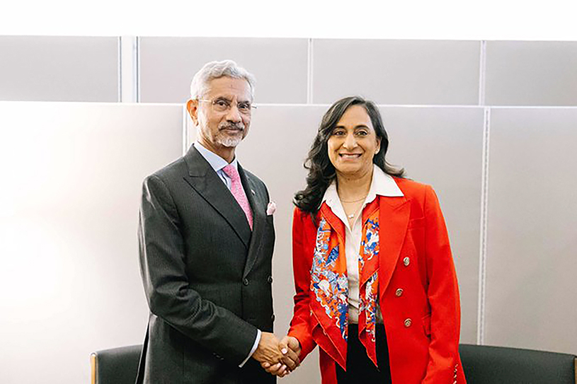 Jaishankar Meets Canadian FM Anand