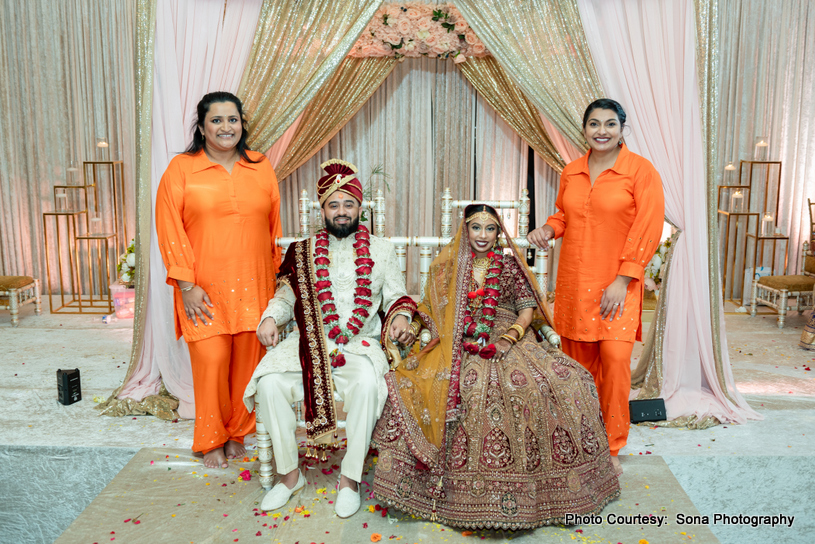 indian wedding couple