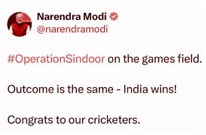 Narendra Modi Tweet