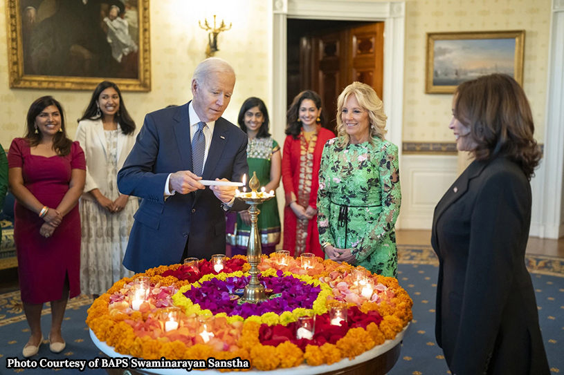 Diwali celebration in US