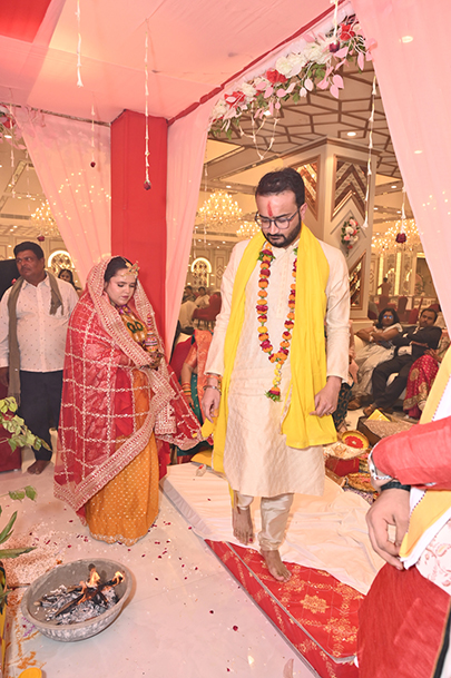 Bride blessing ritual