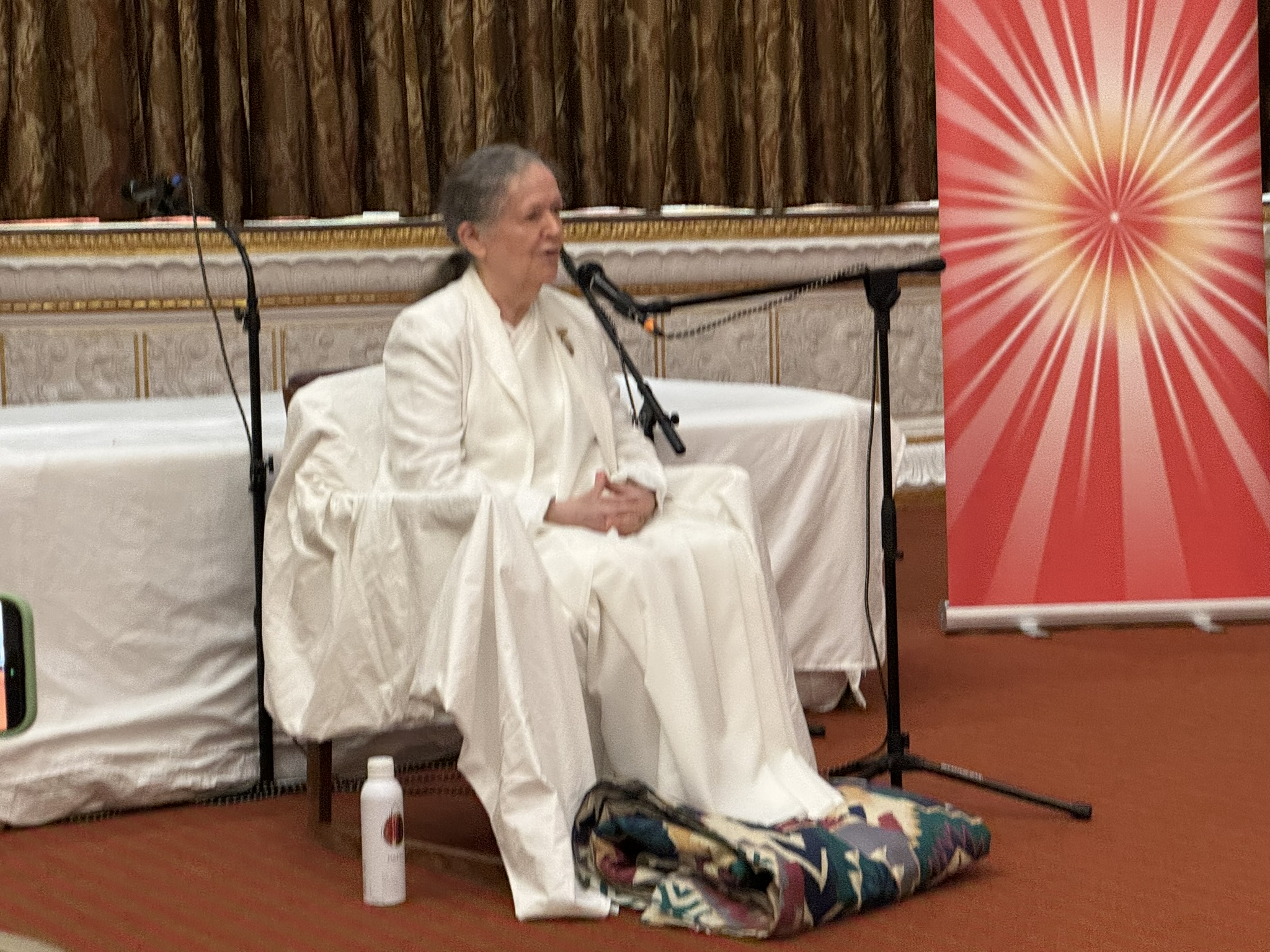 Sister Wady, head of the Brahma Kumari Center in Miami