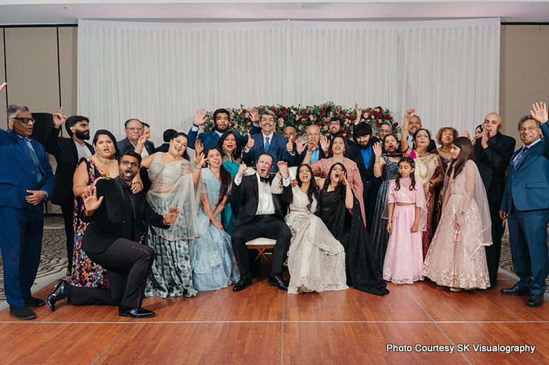 Wedding Guests Group Photo