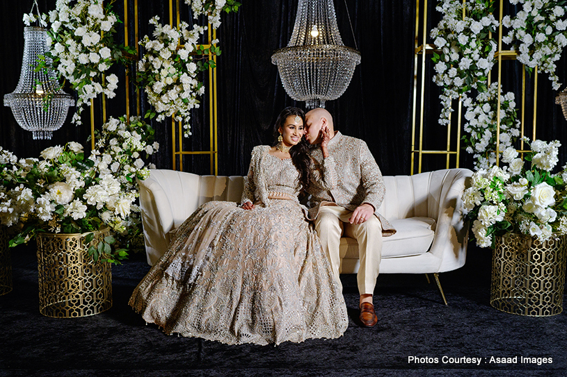 Indian wedding reception about to start